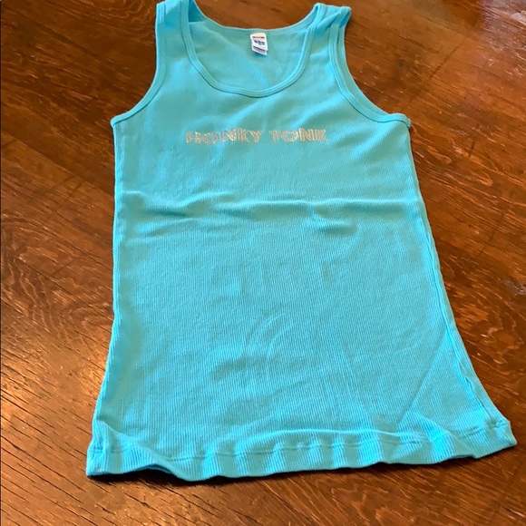 Trace Adkins Concert Tank Top Large Turquoise - Picture 2 of 5